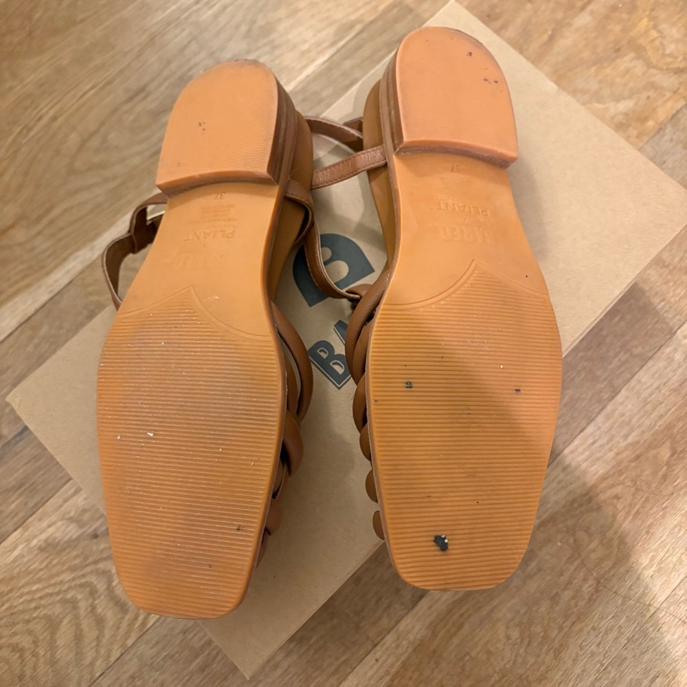 Bared Footwear Mejiro Woven T-Strap Sandal in Brown - Picture 3 of 4